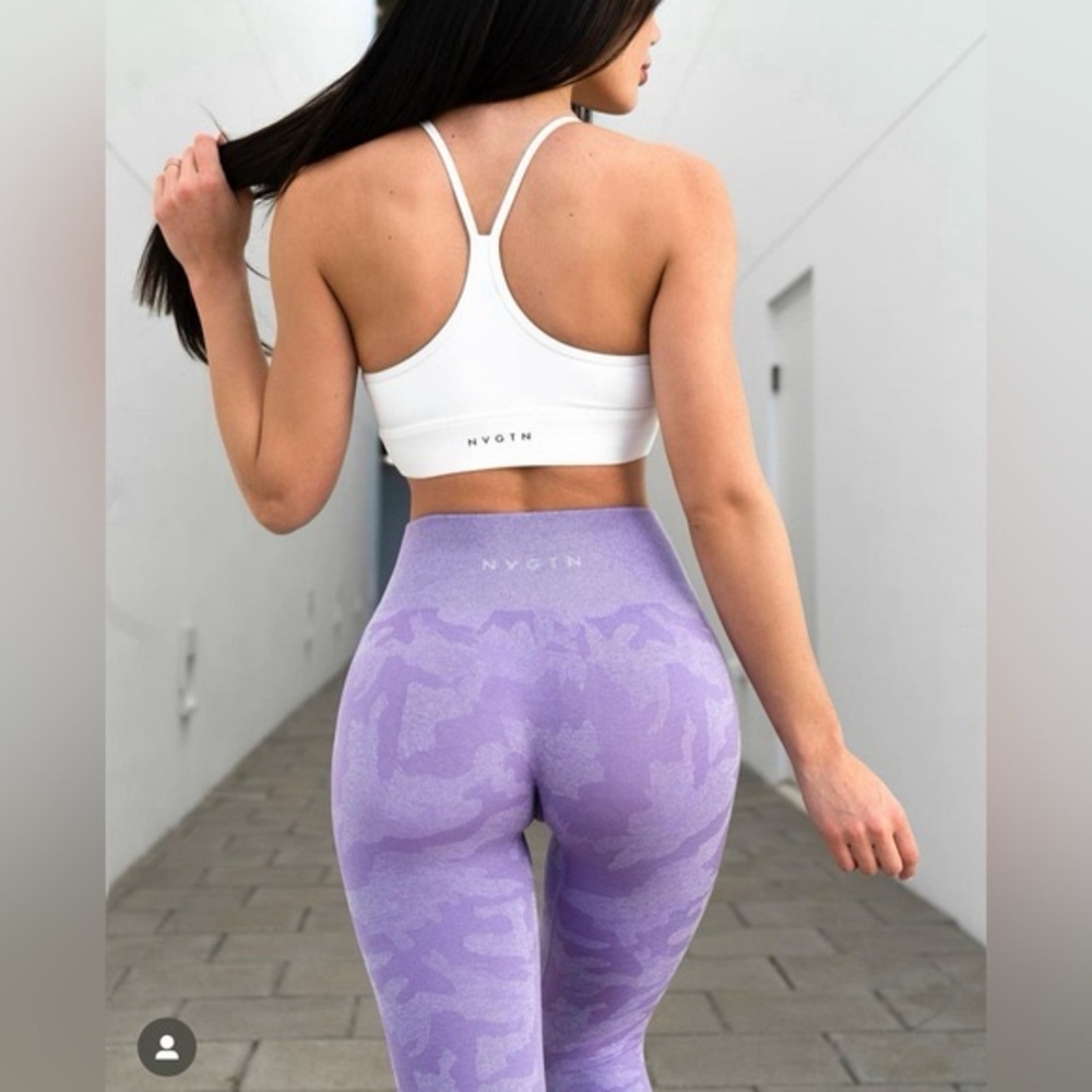 NVGTN Lilac Camo Leggings